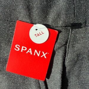 SPANX Ponte Wide Leg Pant in heather gray